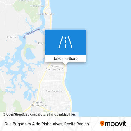 Rua Brigadeiro Aldo Pinho Alves map