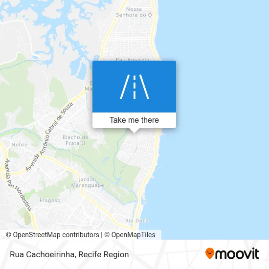 Rua Cachoeirinha map