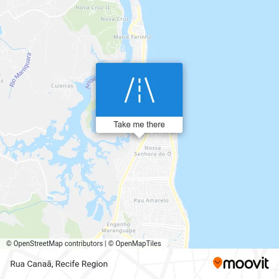 Rua Canaã map