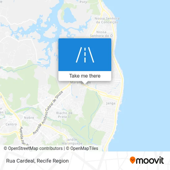 Rua Cardeal map