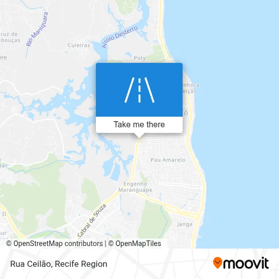 Rua Ceilão map
