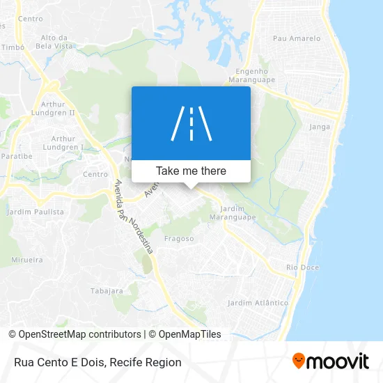 Rua Cento E Dois map