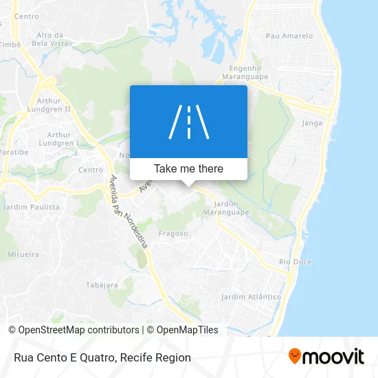 Rua Cento E Quatro map