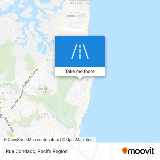 Rua Condado map