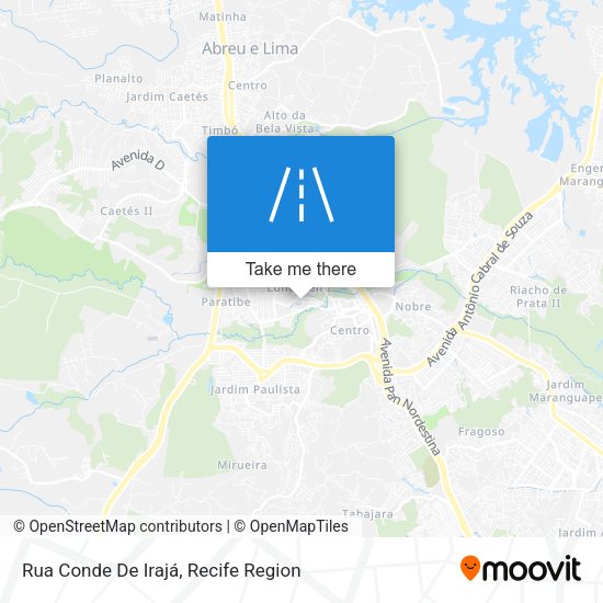 Rua Conde De Irajá map