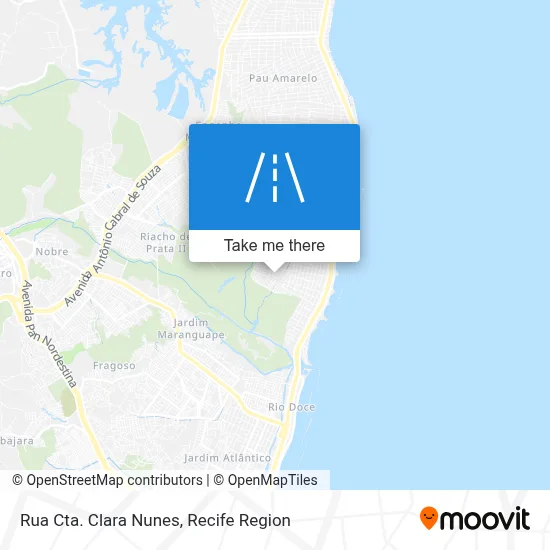 Rua Cta. Clara Nunes map