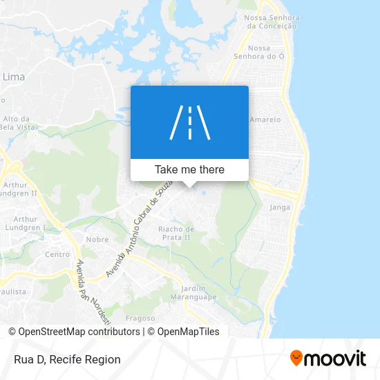 Rua D map