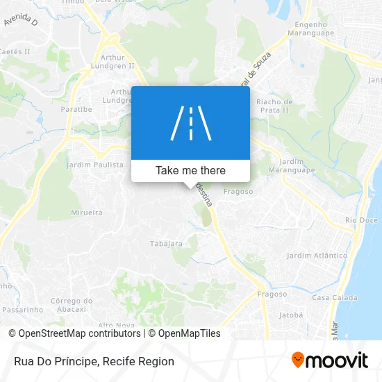 Rua Do Príncipe map
