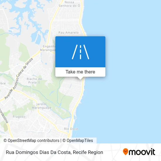 Rua Domingos Dias Da Costa map