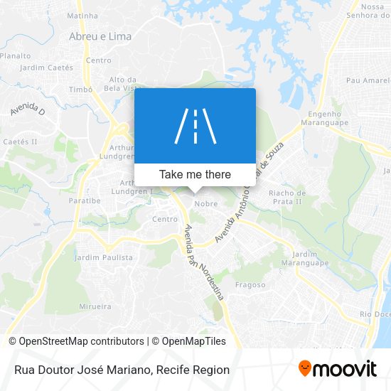 Rua Doutor José Mariano map