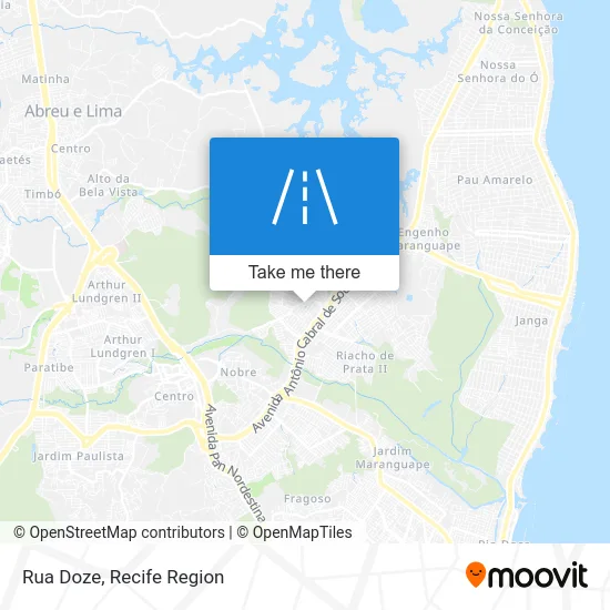 Rua Doze map