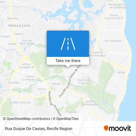 Rua Duque De Caxias map