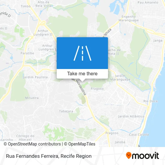 Rua Fernandes Ferreira map