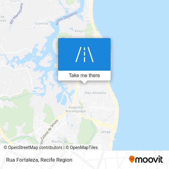 Rua Fortaleza map