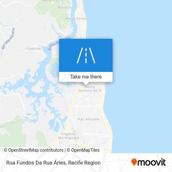 Rua Fundos Da Rua Áries map