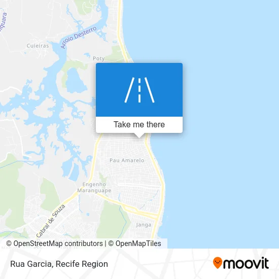 Rua Garcia map