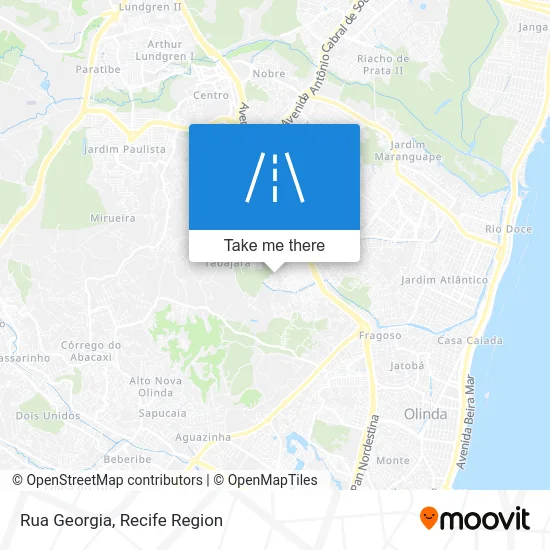 Rua Georgia map