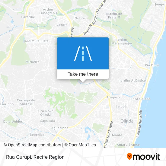 Rua Gurupi map