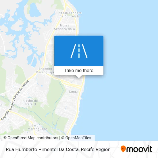 Rua Humberto Pimentel Da Costa map