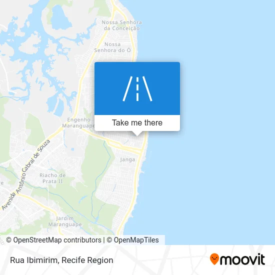 Rua Ibimirim map