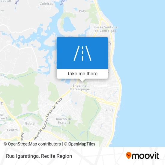 Rua Igaratinga map