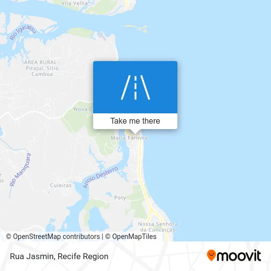 Rua Jasmin map