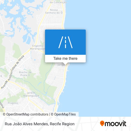 Rua João Alves Mendes map