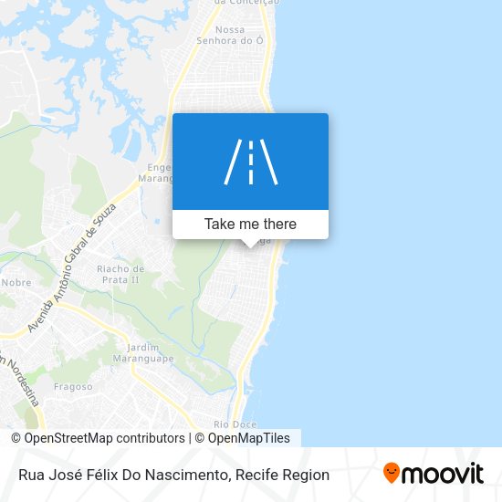 Rua José Félix Do Nascimento map