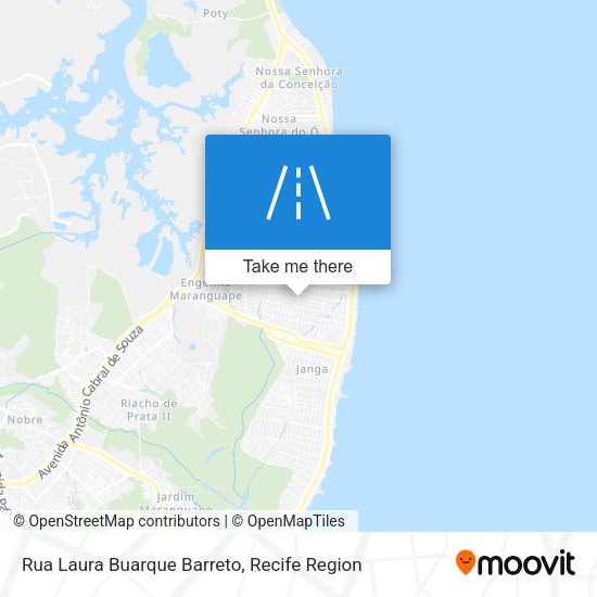 Rua Laura Buarque Barreto map
