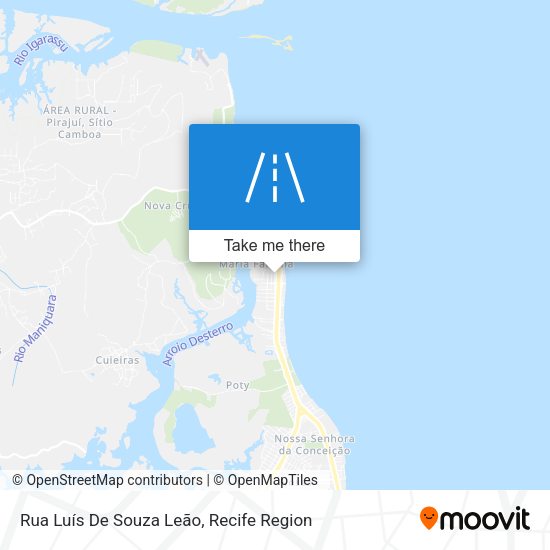 Rua Luís De Souza Leão map