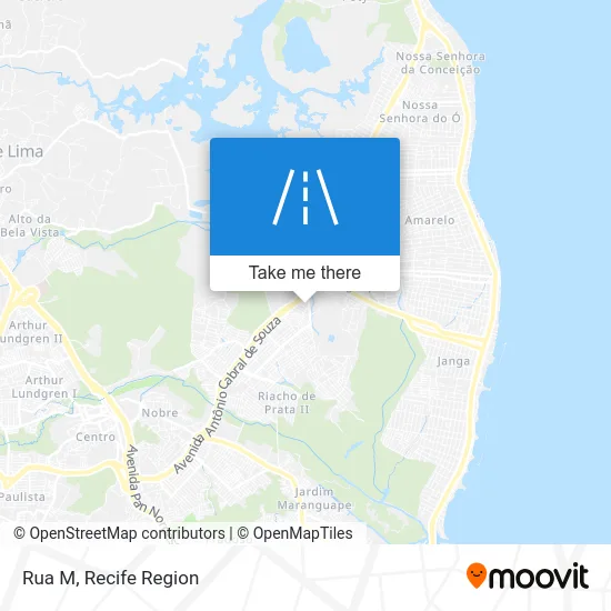 Rua M map