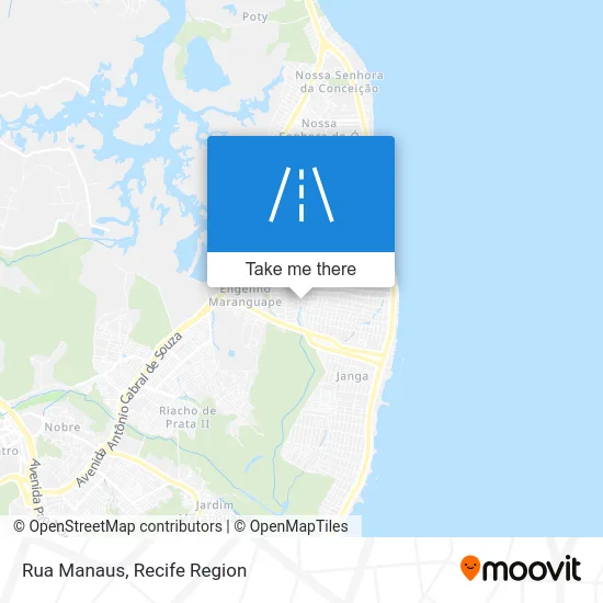 Rua Manaus map