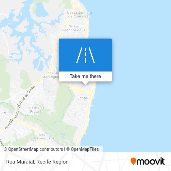 Rua Maraial map