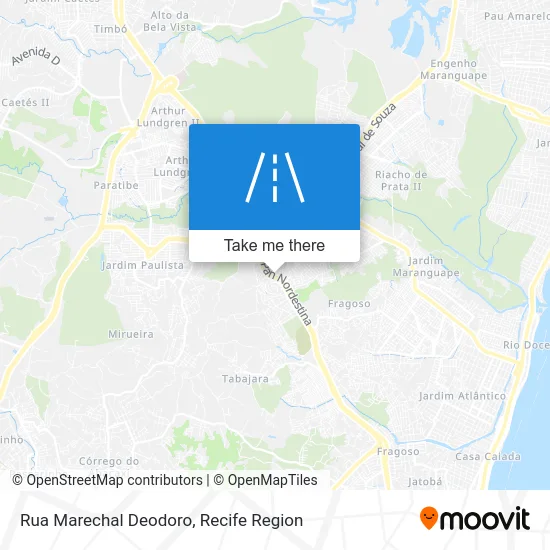 Rua Marechal Deodoro map
