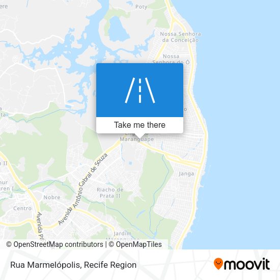 Rua Marmelópolis map