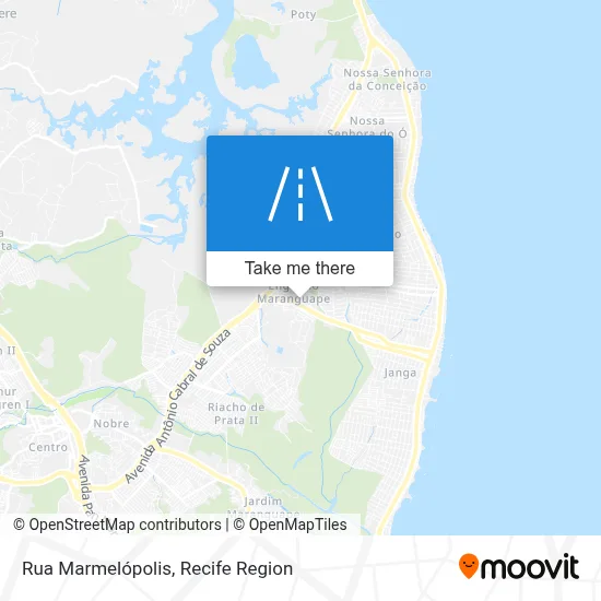 Rua Marmelópolis map