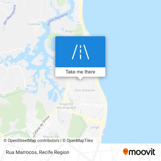 Rua Marrocos map