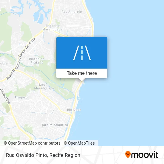 Rua Osvaldo Pinto map