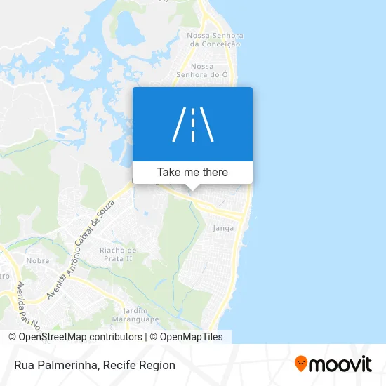 Rua Palmerinha map