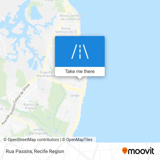 Rua Passira map