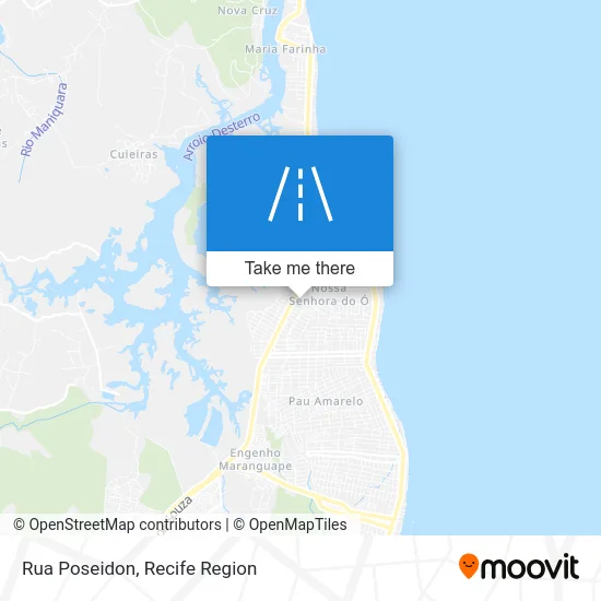 Rua Poseidon map