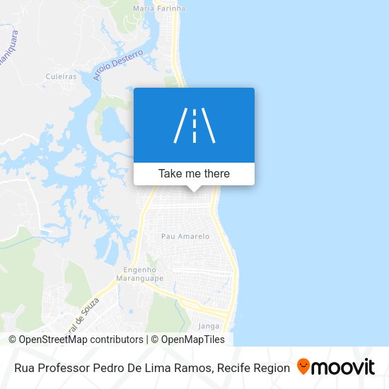 Rua Professor Pedro De Lima Ramos map