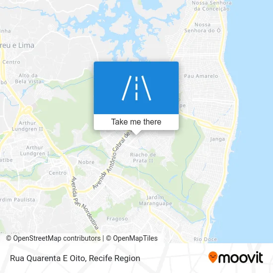 Rua Quarenta E Oito map