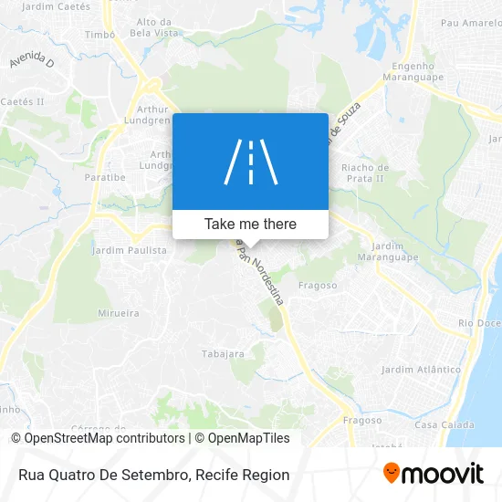 Rua Quatro De Setembro map