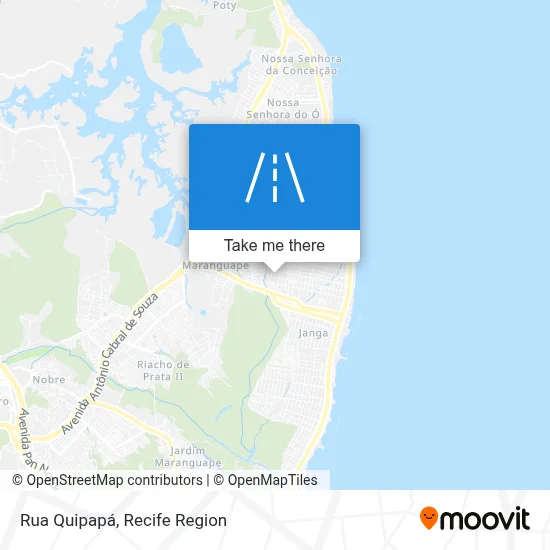 Rua Quipapá map