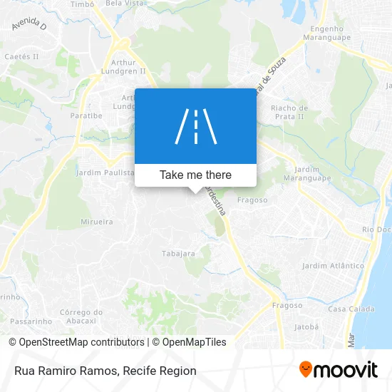 Rua Ramiro Ramos map