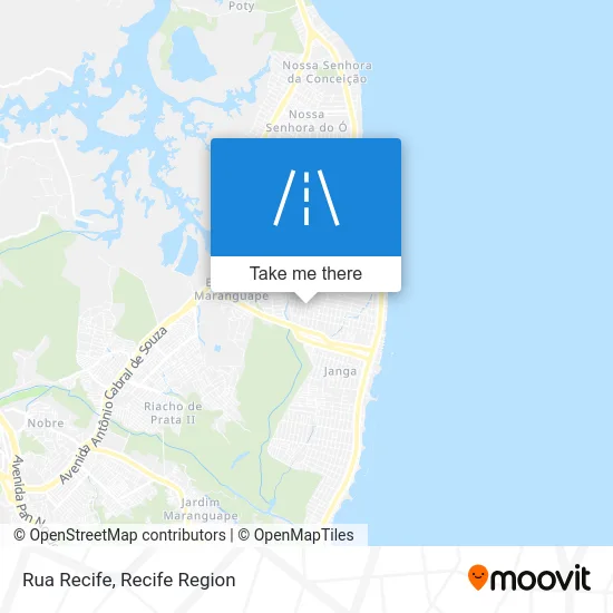 Rua Recife map