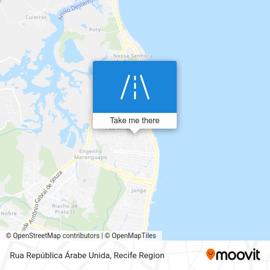Rua República Árabe Unida map