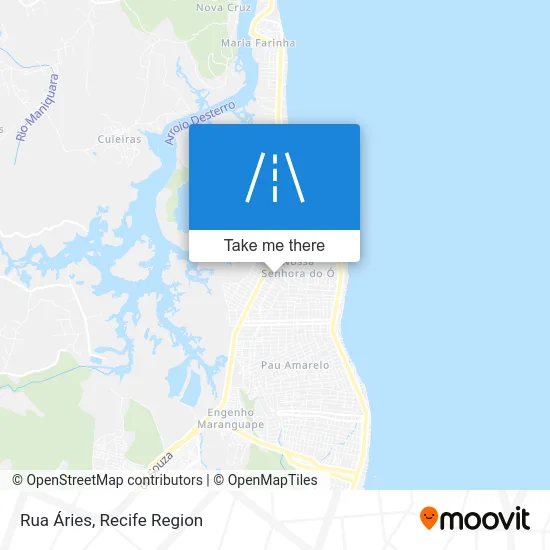 Rua Áries map