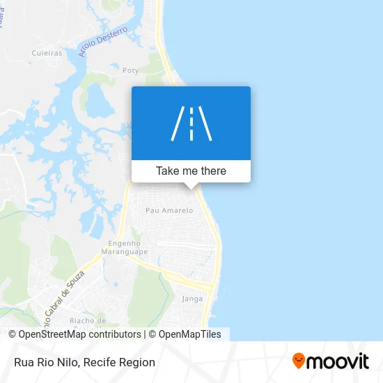 Rua Rio Nilo map